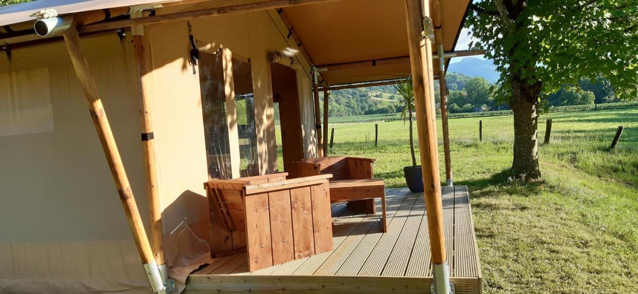Tente Safari Lodge Ferme Carrique Tardets-Sorholus Екстер'єр фото