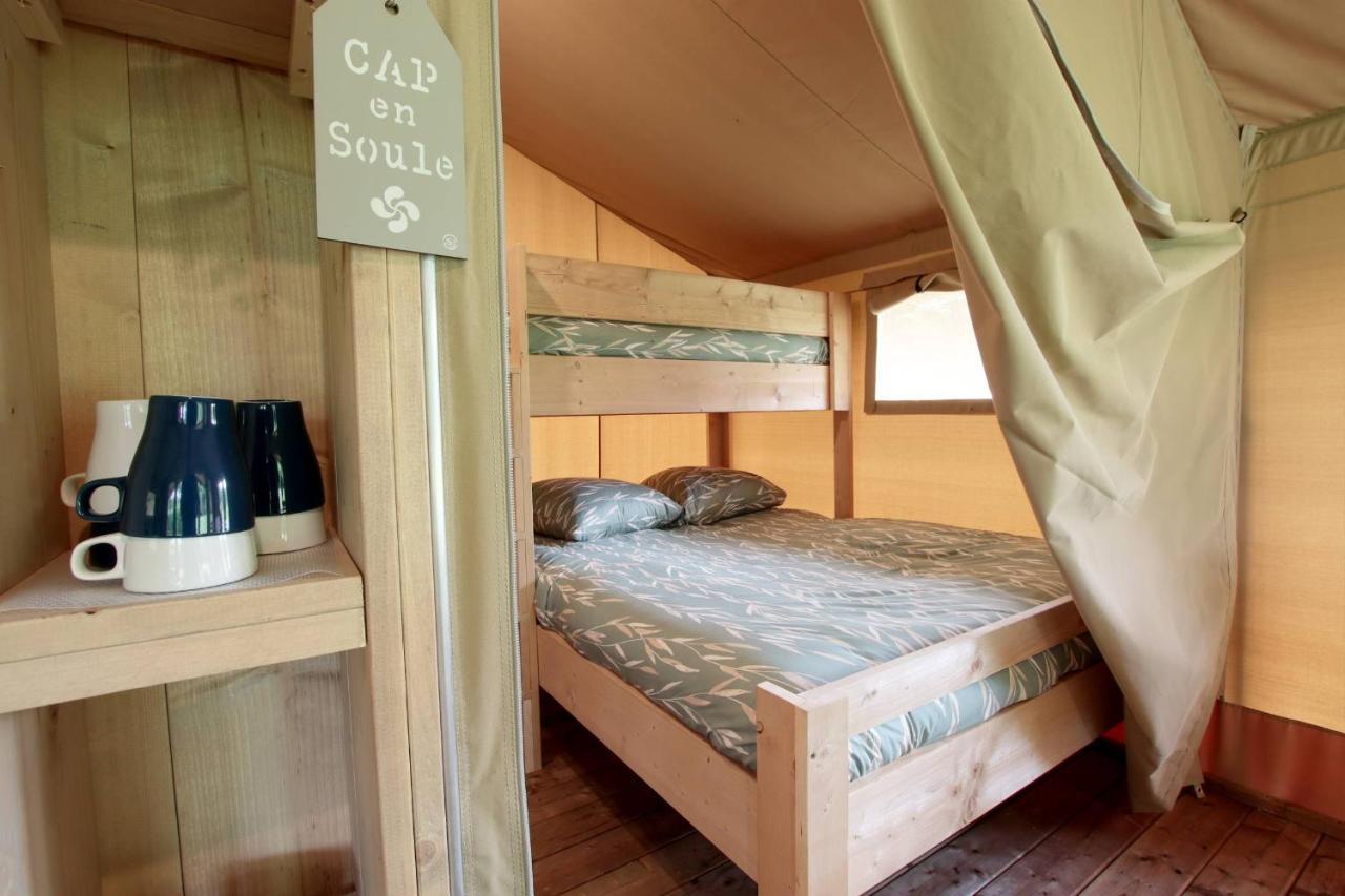 Tente Safari Lodge Ferme Carrique Tardets-Sorholus Екстер'єр фото