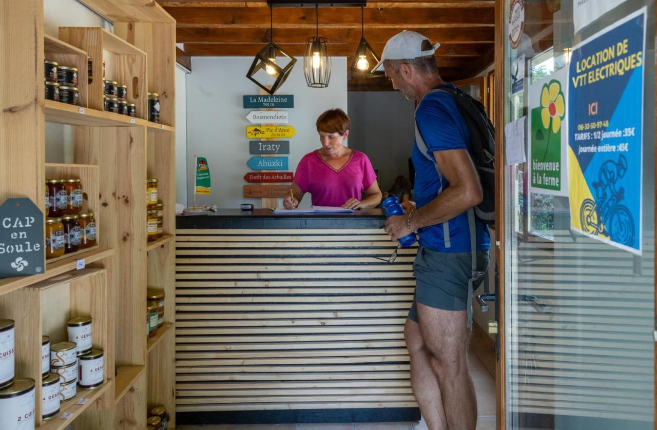 Tente Safari Lodge Ferme Carrique Tardets-Sorholus Екстер'єр фото