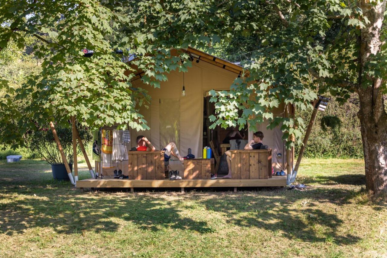 Tente Safari Lodge Ferme Carrique Tardets-Sorholus Екстер'єр фото